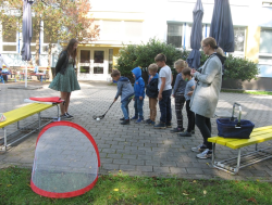 Sportovní odpoledne na školní zahradě