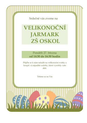 Pozvánka na velikonoční jarmark