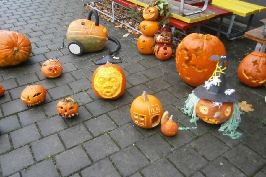Podzimní hrátky s dýněmi